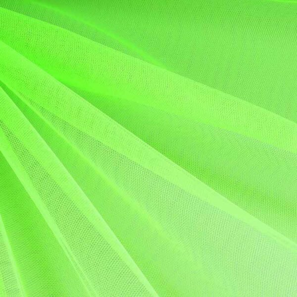Tüll brandverzögernd fluor lime