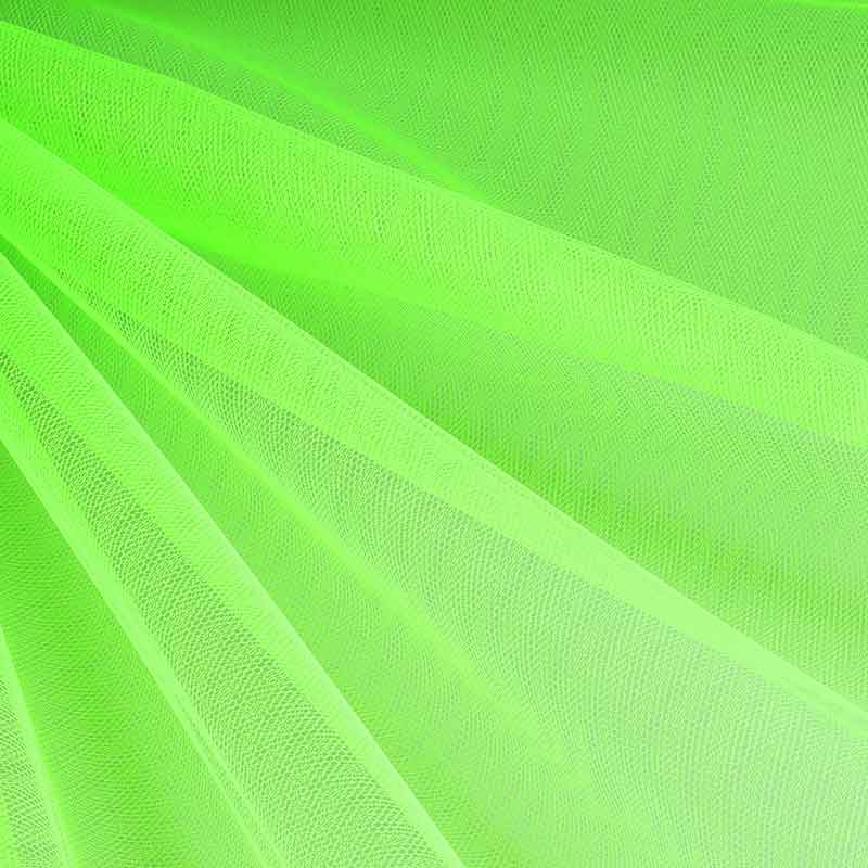 Tüll brandverzögernd fluor lime