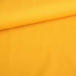 Tricot stof okergeel