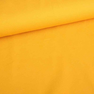 Tricot-Stoff ockergelb