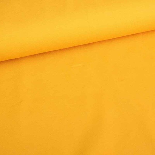 Tricot-Stoff ockergelb