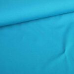 Tricot stof licht petrol