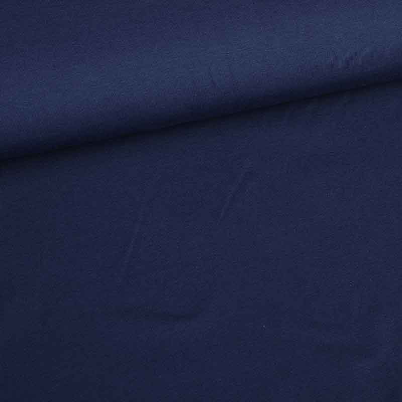 Tricot-Stoff Baumwolle Stretch hellmarineblau