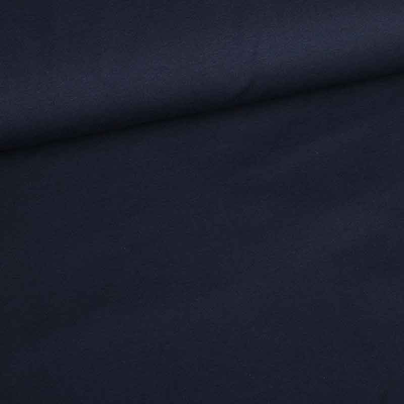 Tricot-Stoff dunkelblau