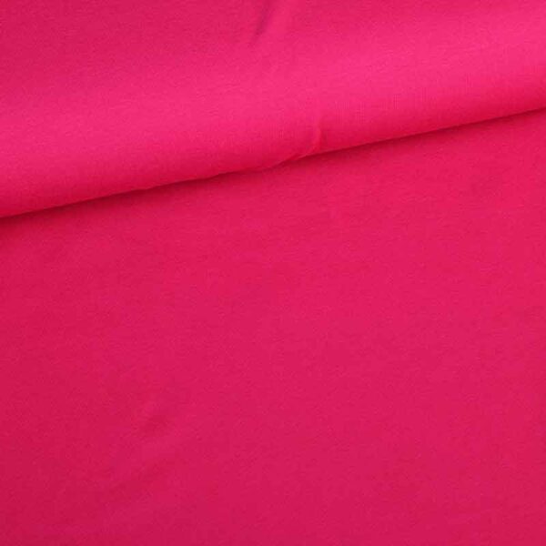 Tricot-Stoff fuchsia