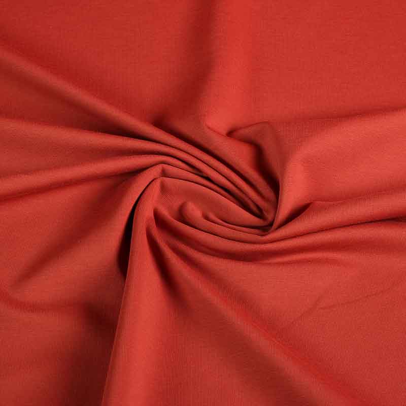 Tricot-Stoff kupfer