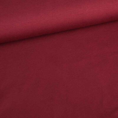 Tricot-Stoff weinrot