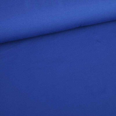 Tricot-Stoff Baumwolle kobalt