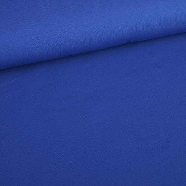 Tricot-Stoff Baumwolle kobalt