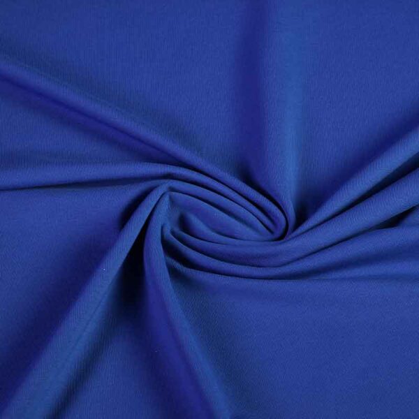 Tricot-Stoff Baumwolle kobalt
