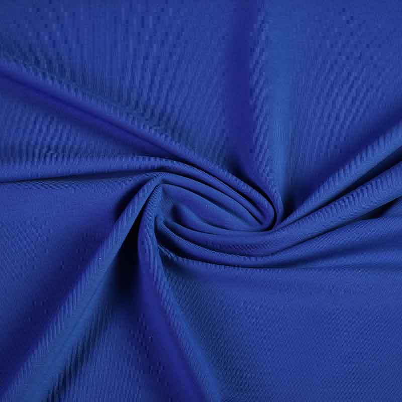 Tricot-Stoff Baumwolle kobalt