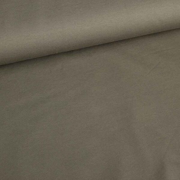 Tricot-Stoff Baumwolle army