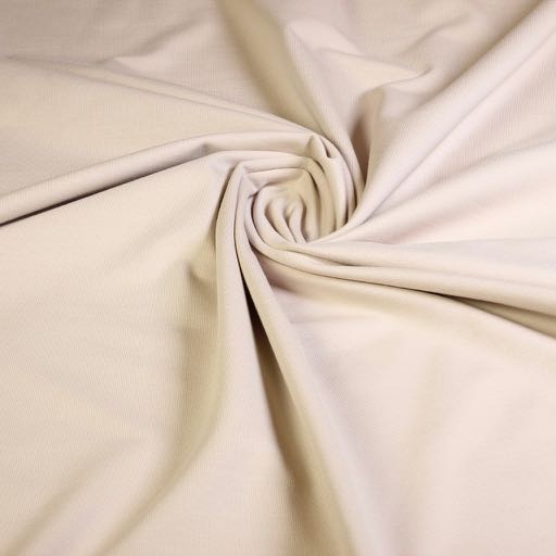 Tricot-Stoff beige