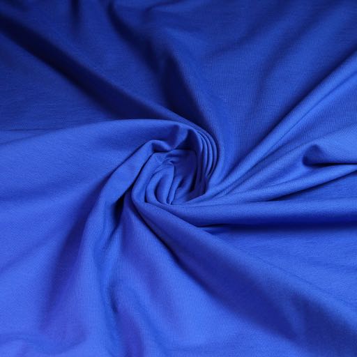 Tricot-Stoff kobalt
