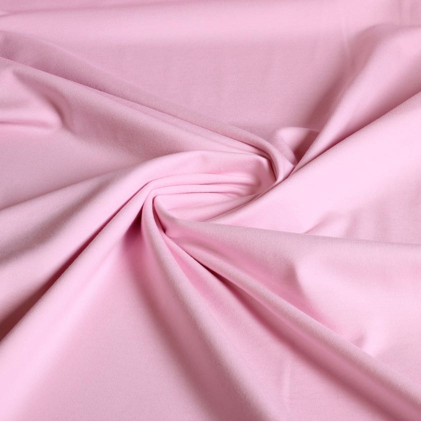 Tricot-Stoff baby rosa