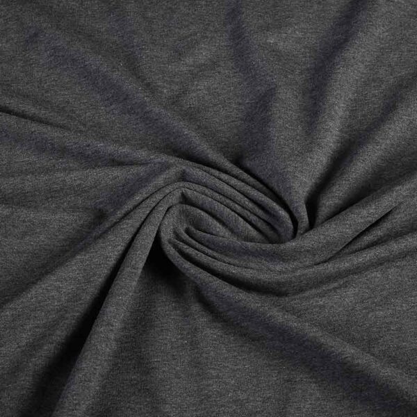Tricot-Stoff antrazit melange