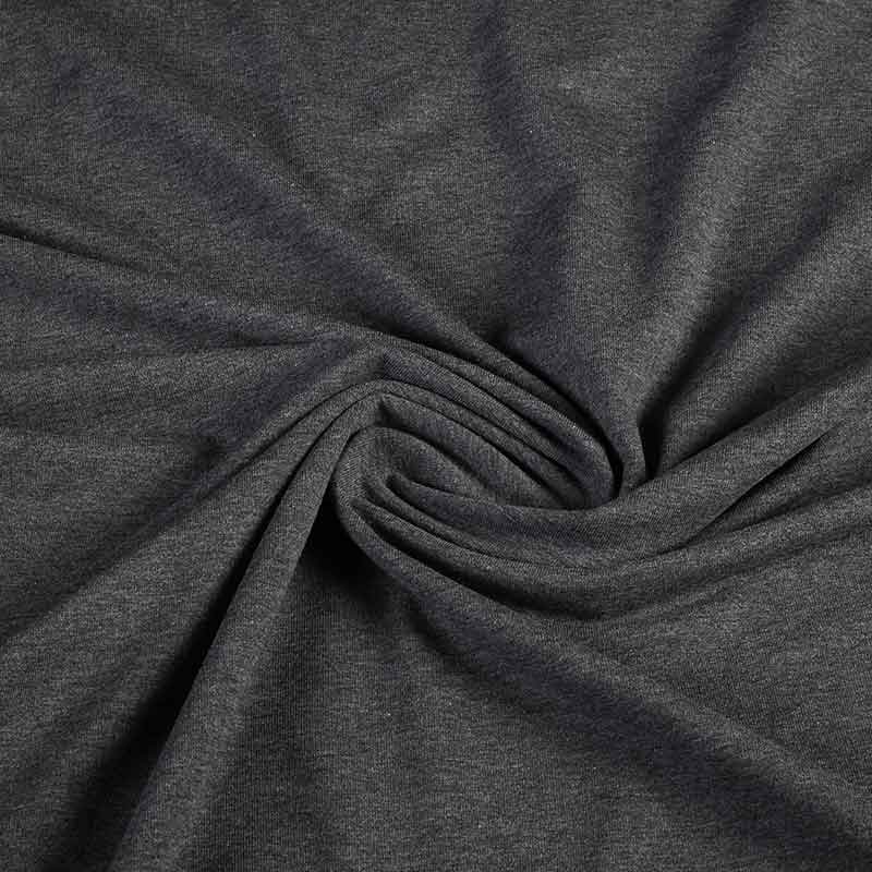 Tricot-Stoff antrazit melange