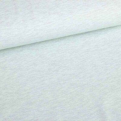 Tricot-Stoff mint melange