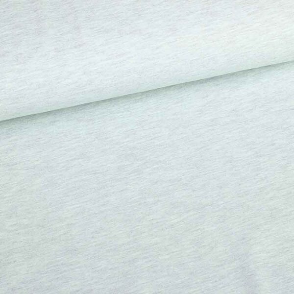 Tricot-Stoff mint melange