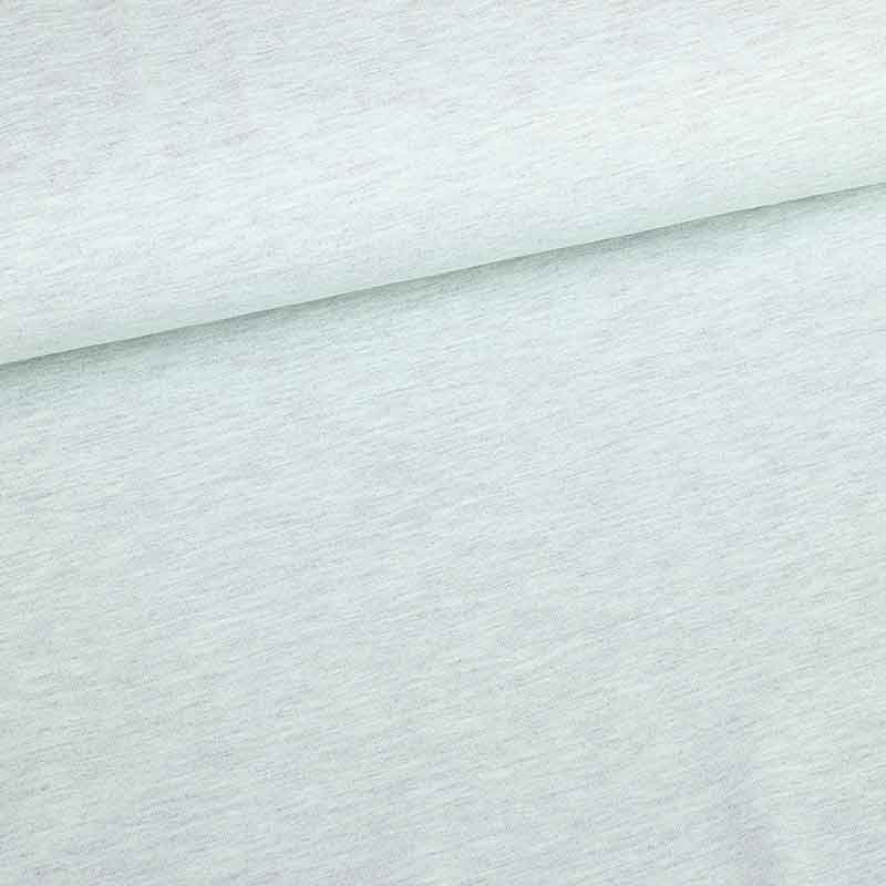 Tricot-Stoff mint melange