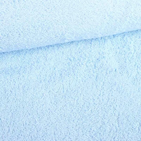 Frottee babyblauw
