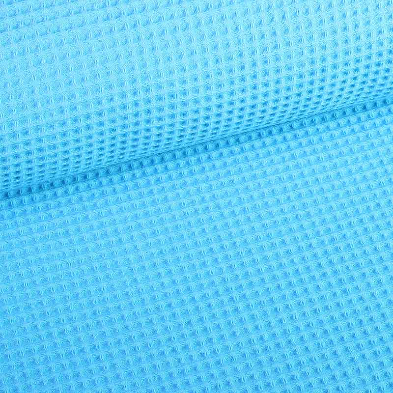 Wafelkatoen aqua