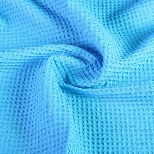Wafelkatoen aqua