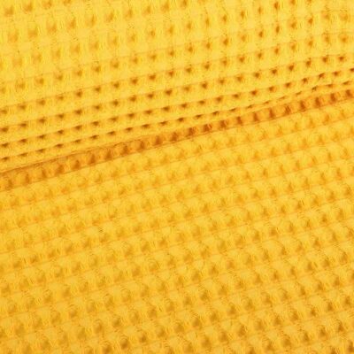 Wafelkatoen groß ockergelb