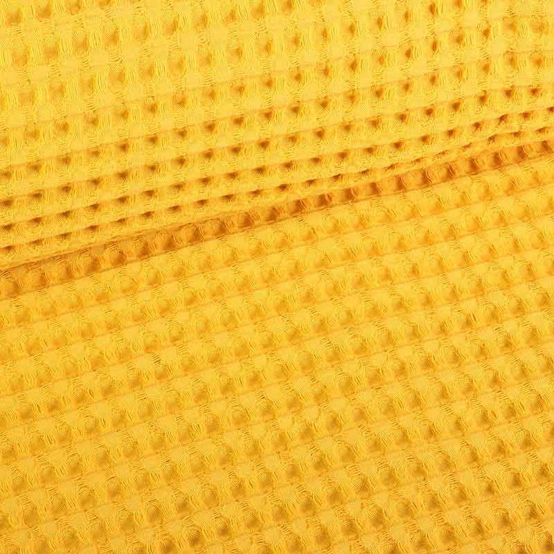 Wafelkatoen groß ockergelb