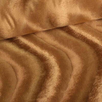 Velboa-Stoff camel