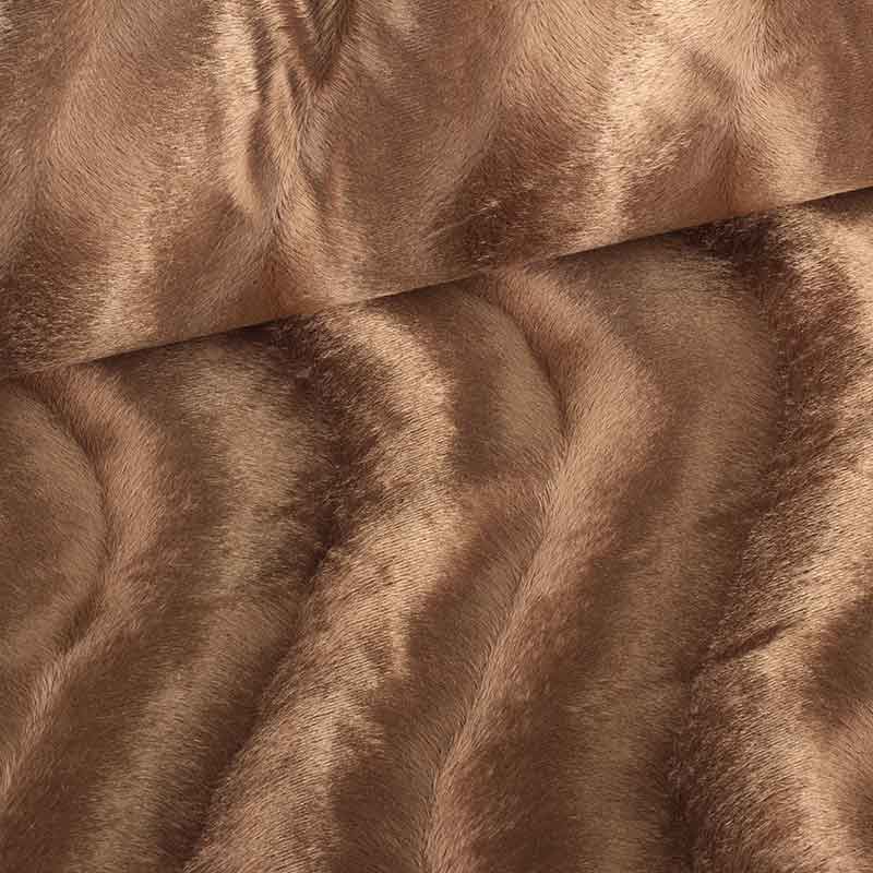 Velboa-Stoff taupe