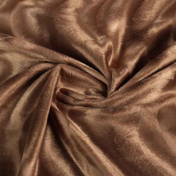 Velboa-Stoff taupe