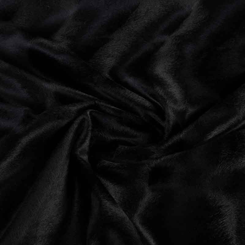 Velboa-Stoff schwarz