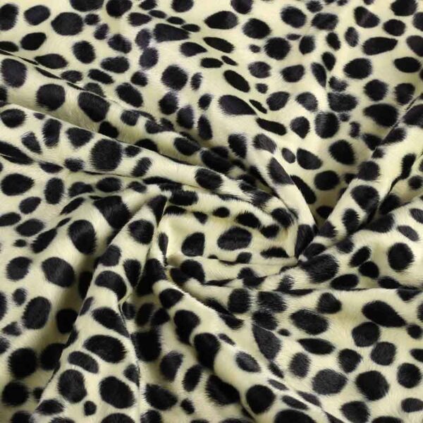Velboa-Stoff Cheetah-Druck