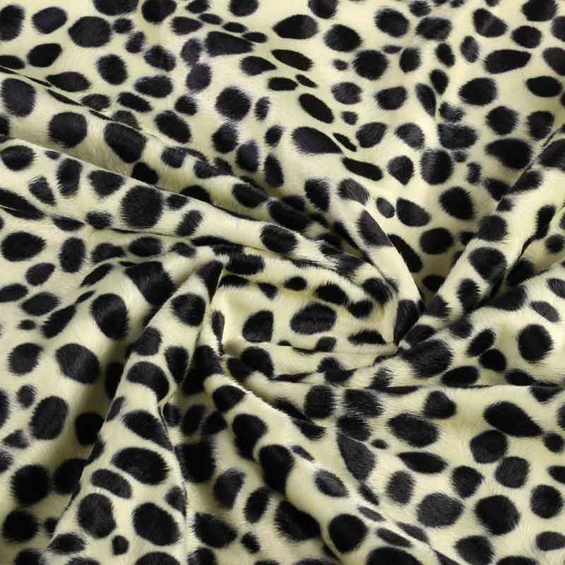 Velboa-Stoff Cheetah-Druck