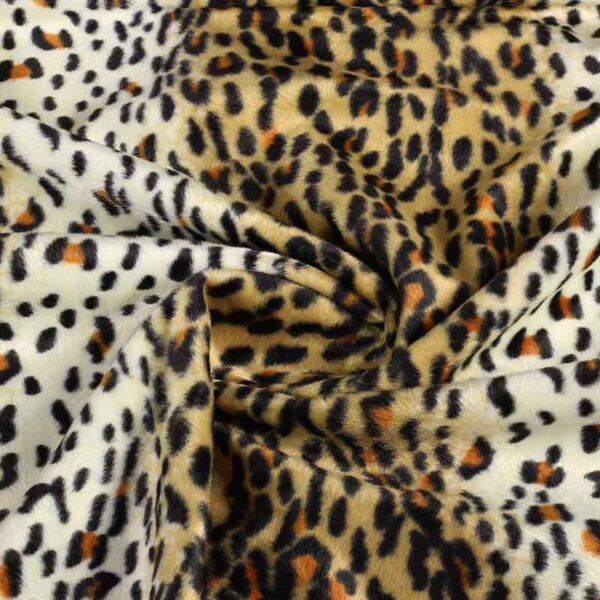 Velboa-Stoff Panther