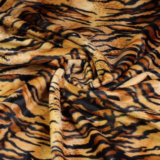 Velboa Stoff Panther