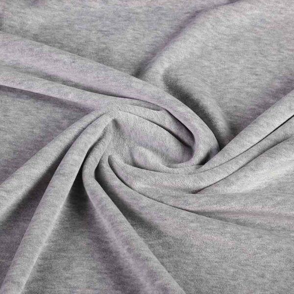 Nicky-Velours grau meliert