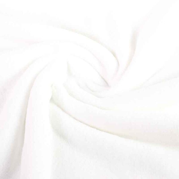 Wellness-Fleece weiß