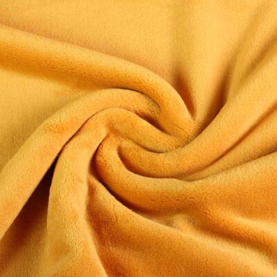 Wellness Fleece ockergelb