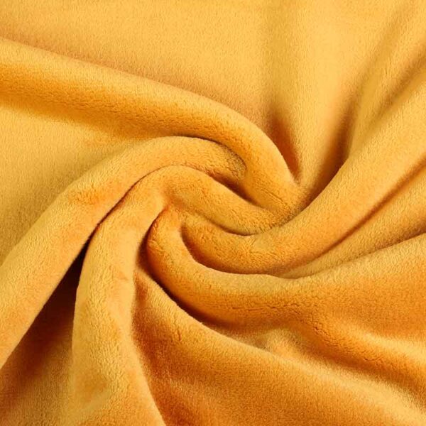 Wellness Fleece ockergelb