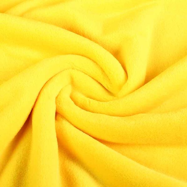 Wellness-Fleece gelb