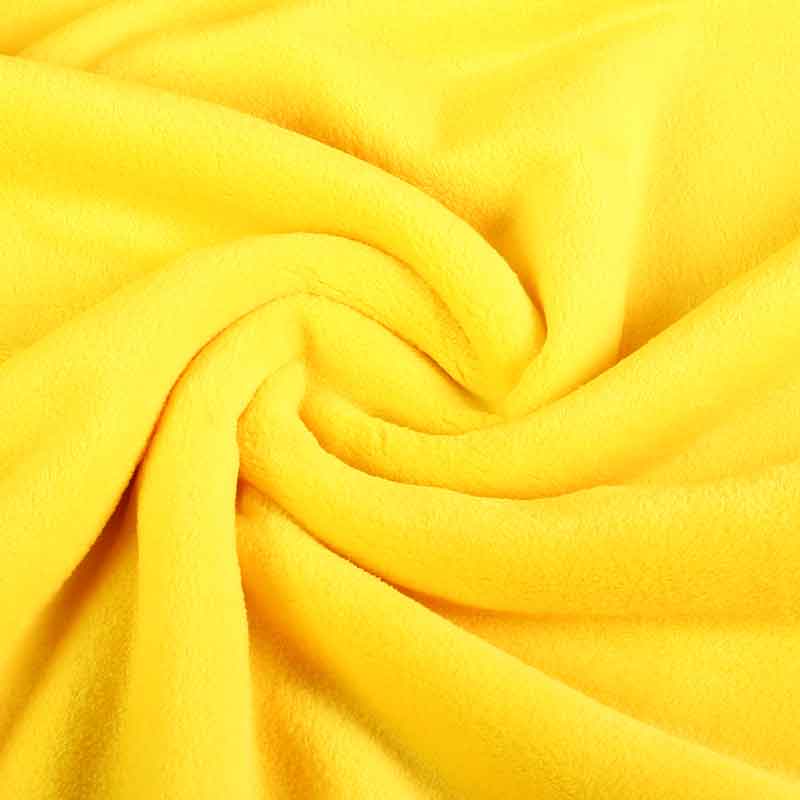 Wellness-Fleece gelb
