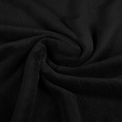 Wellness-Fleece schwarz