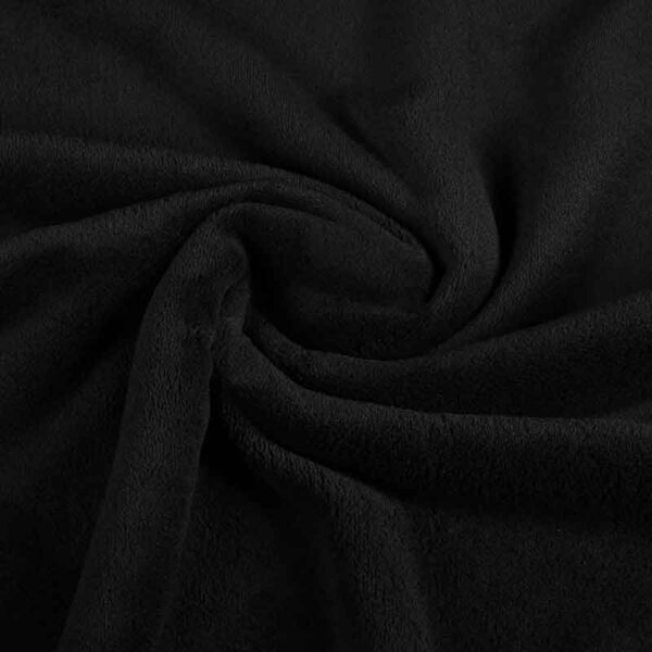 Wellness-Fleece schwarz