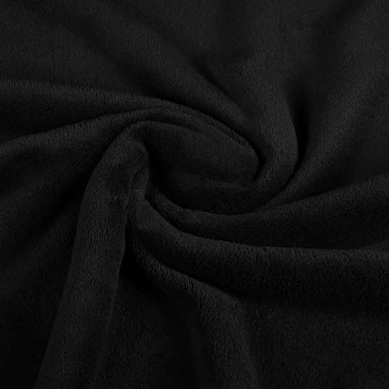 Wellness-Fleece schwarz