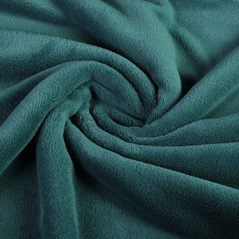 Wellness Fleece smaragdgrün