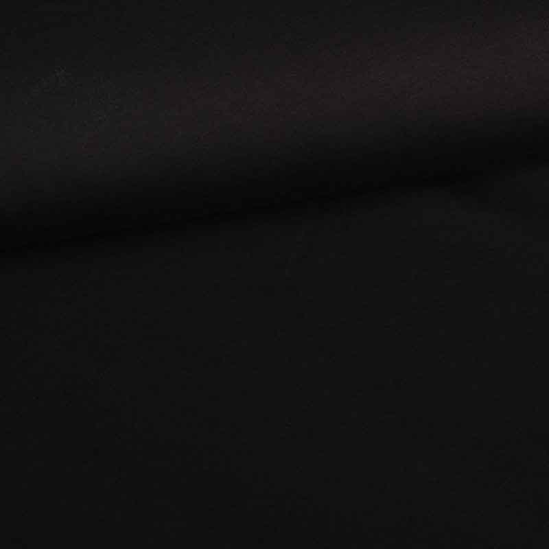 French-Terry-Stoff schwarz