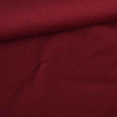 French-Terry-Stoff weinrot