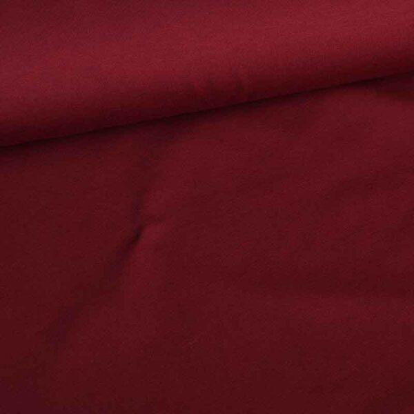 French-Terry-Stoff weinrot
